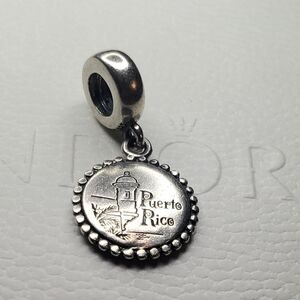 PANDORA Puerto Rico Travel Dangle Charm